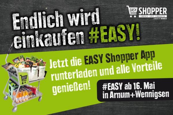 Endlich wird einkaufen #EASY!