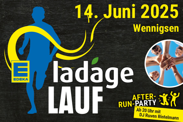 Jetzt anmelden zum EDEKA Ladage Lauf am 14. Juni 2025!
