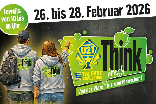 U21-Challenge: Unsere Azubis laden Sie herzlich ein!